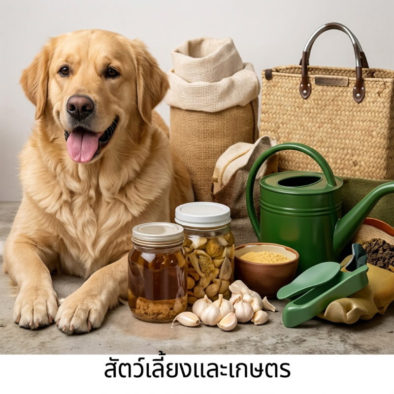 สัตว์เลี้ยงและเกษตร